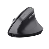 Ergonomic Optical Mouse Trust Bayo II Black